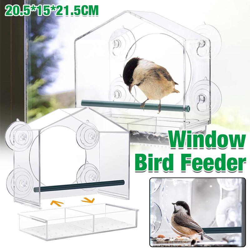 Large Window Bird Feeder 20.5*15*21.5cm