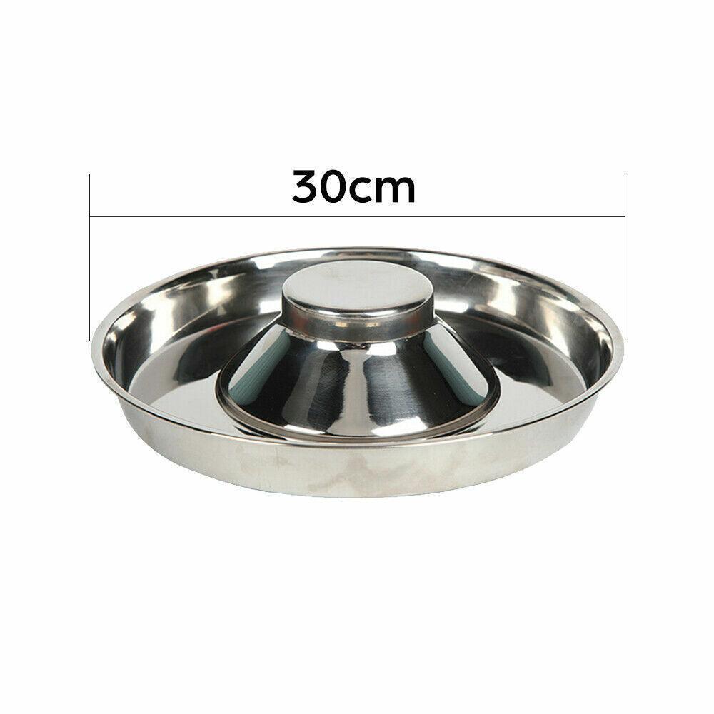 Feeder Bowl Stainless Steel Cat Bowls 26/30/34cm