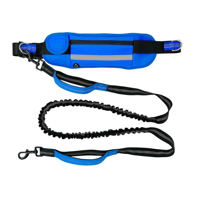 Dog Leash Lead With Waist Bag 4 Colours