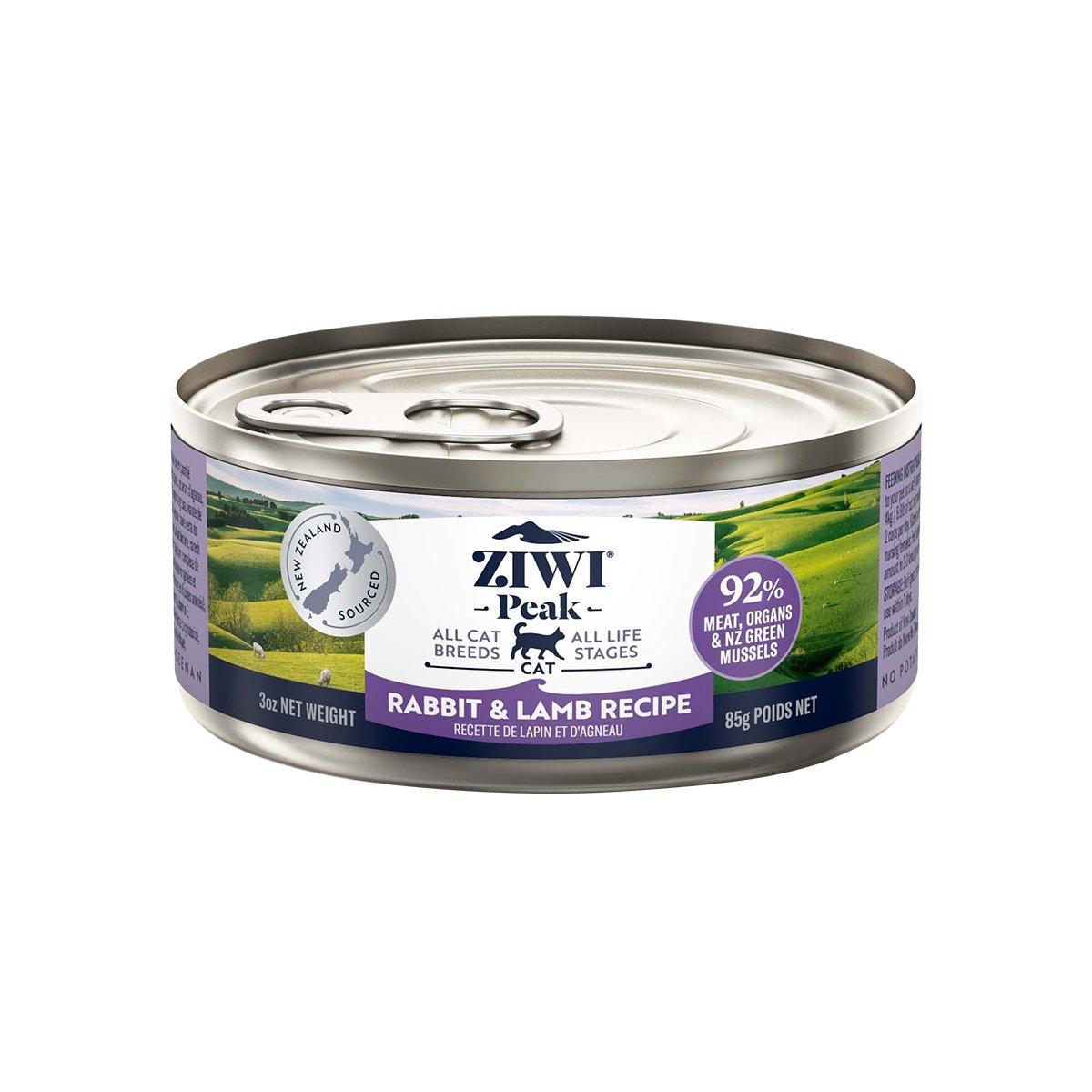 ZIWI Peak Cat Can Rabbit | Best Wet Cat Food Australia | 85g