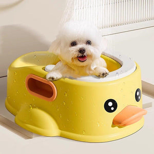 Cat Dog Bath Tub Pet Grooming Basin Small Dog Washing Tub