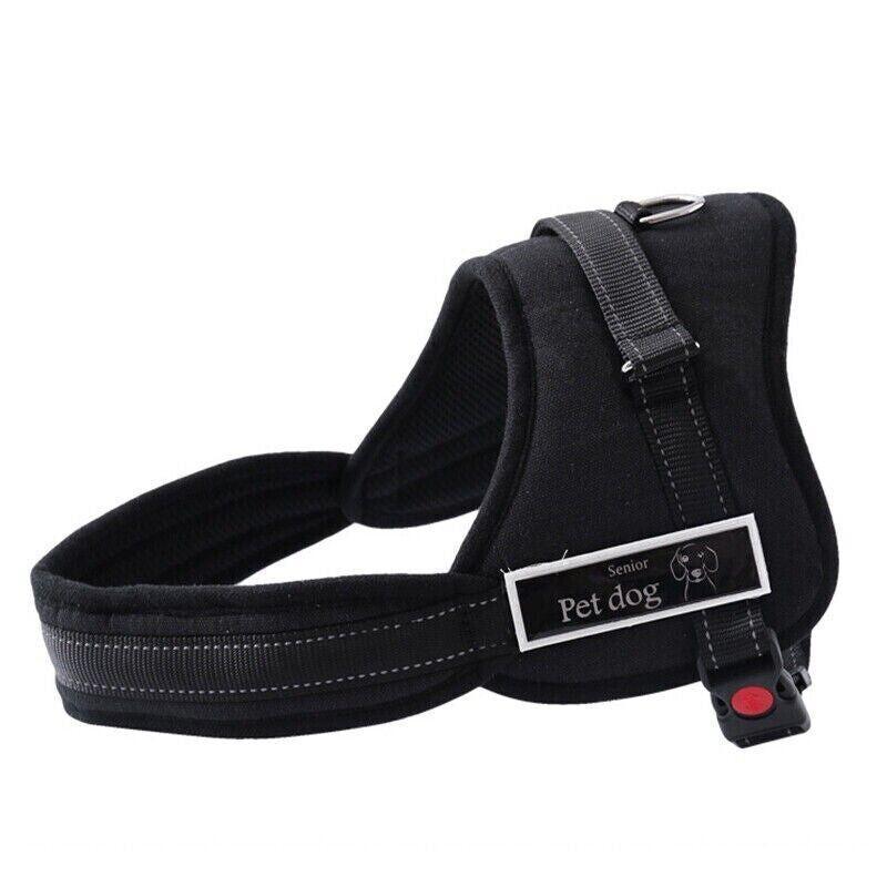 Adjustable Reflective Dog Harness for Safe and Comfortable Walks