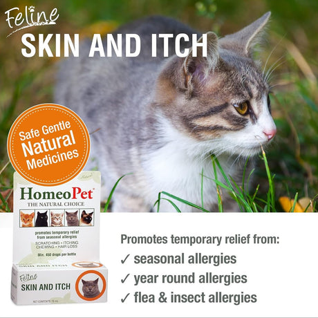 HomeoPet Feline Skin and Itch 15ml