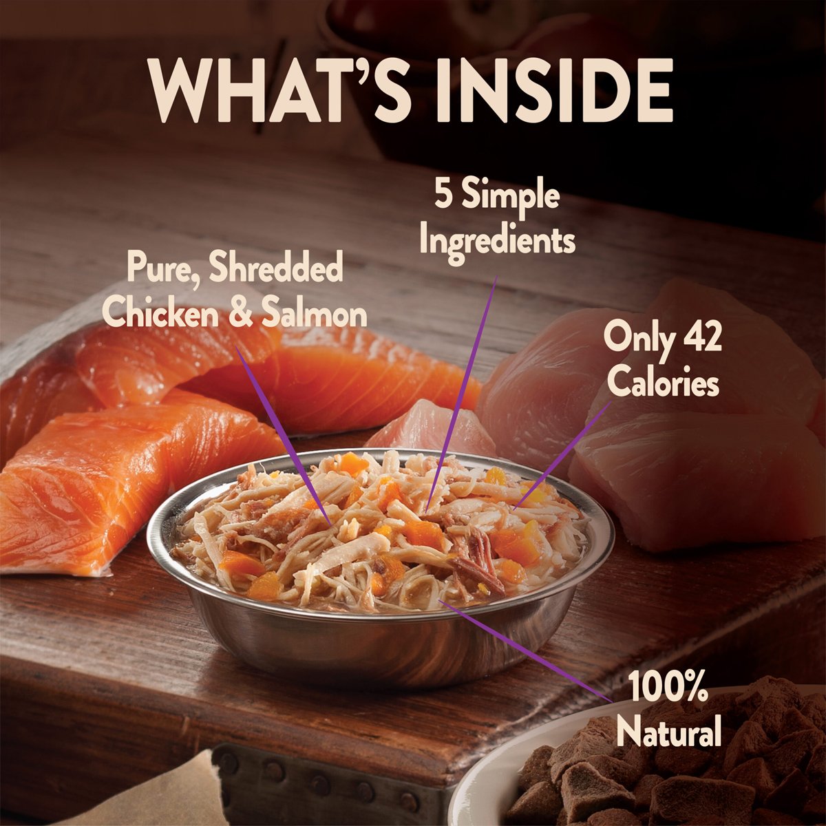 Wellness Core Simply Shreds Chicken & Salmon - Nutritious Dog Food