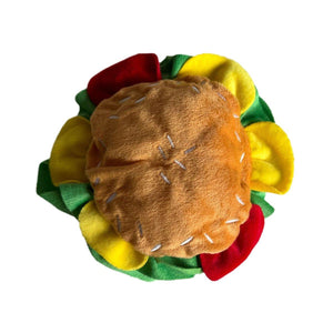 Pet Hamburger Headgear for Cats & Small Dogs