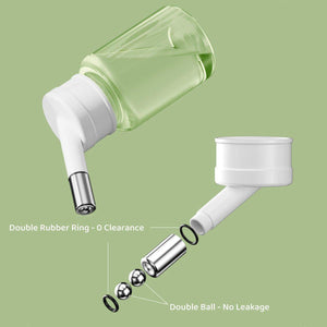 Leak-Proof Hamster Water Bottle - 80ml & 120ml