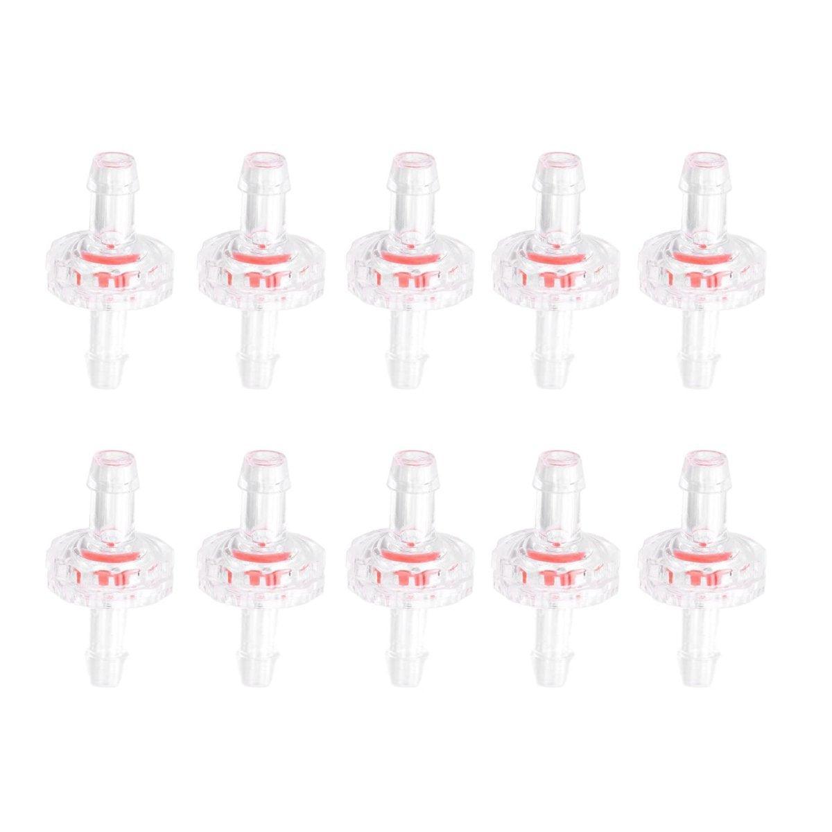 10pcs Ozone Resistant Plastic Water and Air Check Valve Oil Check Valve Kit