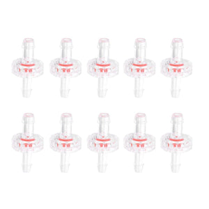 10pcs Ozone Resistant Plastic Water and Air Check Valve Oil Check Valve Kit