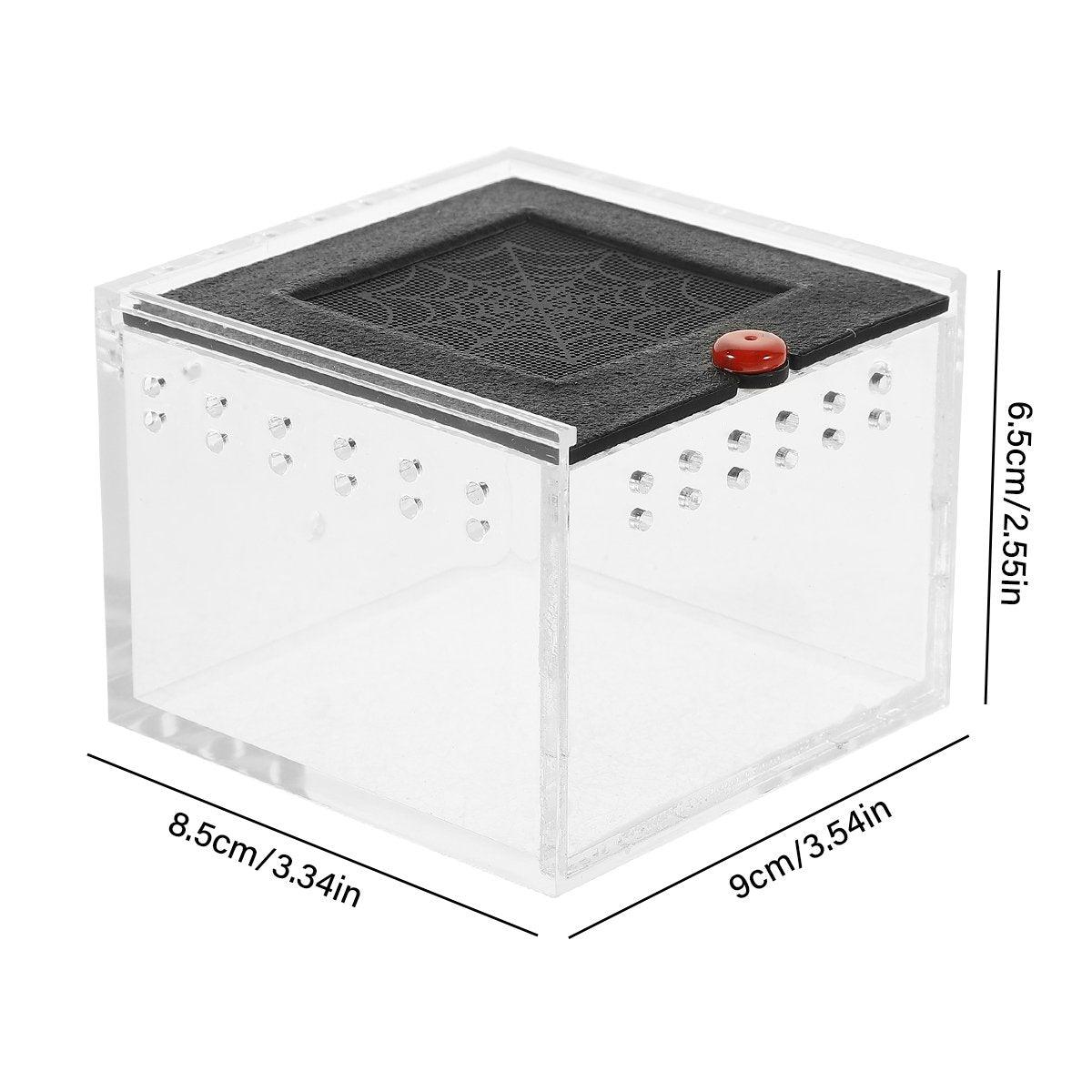 Acrylic Reptile Enclosure Tank Climbing Pet Breeding Box Reptile Tank