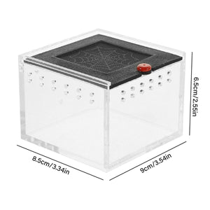 Acrylic Reptile Enclosure Tank Climbing Pet Breeding Box Reptile Tank