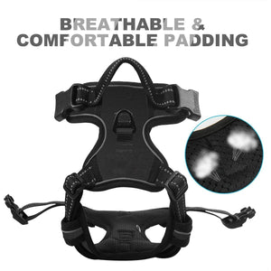 Adjustable No-Pull Dog Harness for Safe & Comfortable Walks S-XL