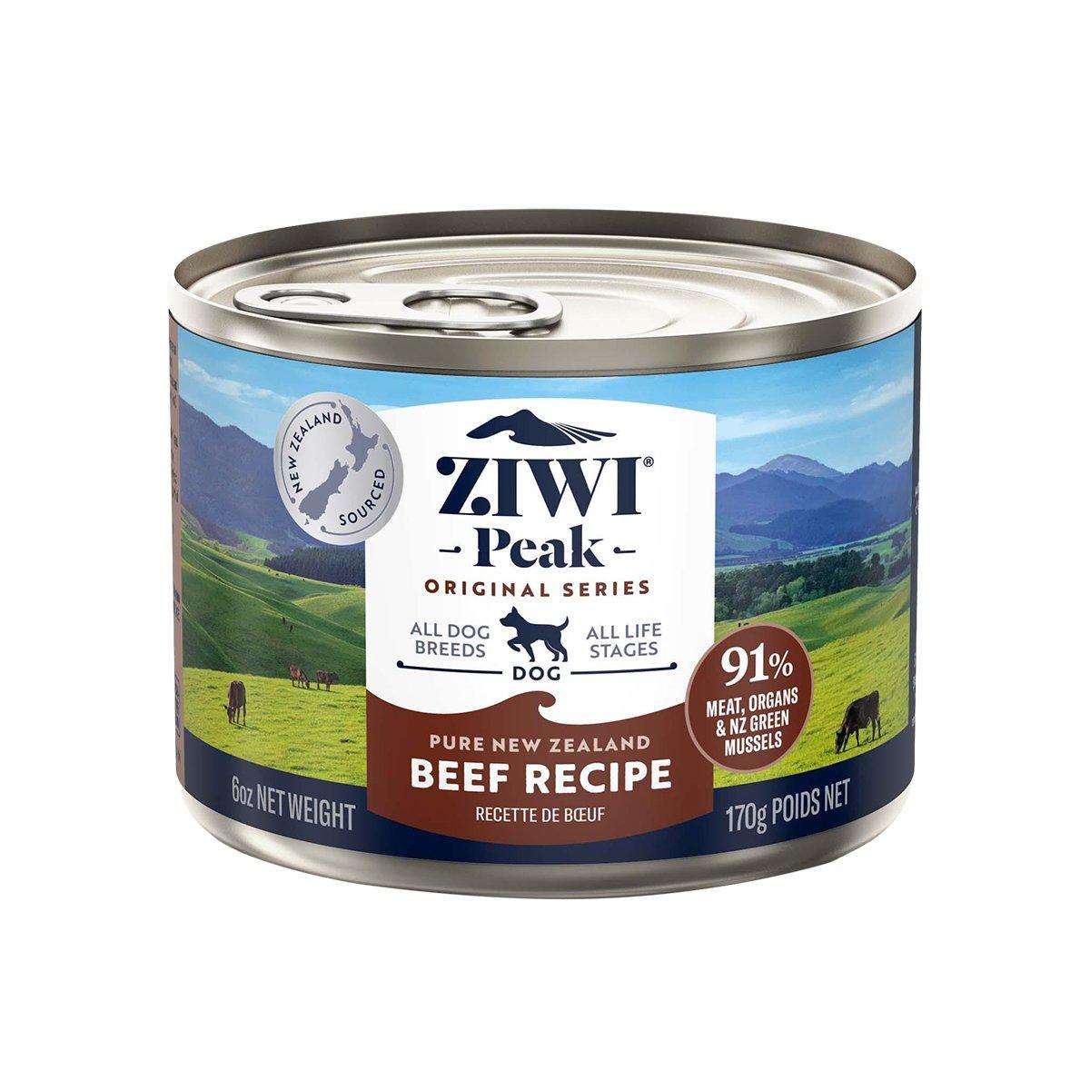 ZIWI Peak Wet Dog Food Beef | Best Wet Dog Food Australia | 170g/390g