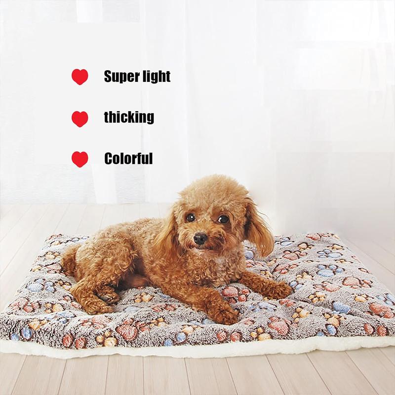 Soft Warm Pet Bed Pad Winter Blanket Mattress for Puppy Cat & Dog Kennel House