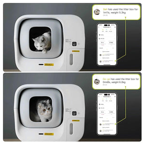 Furbulous Smart Cat Litter Box Automatic Self-Cleaning with App Control and Remote Monitoring