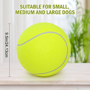 Dog Toy Tennis Ball Safe & Durable Fetch Ball for Small Dogs