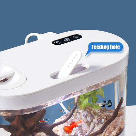 Mini Self-Circulating Desktop Small Fish Tank