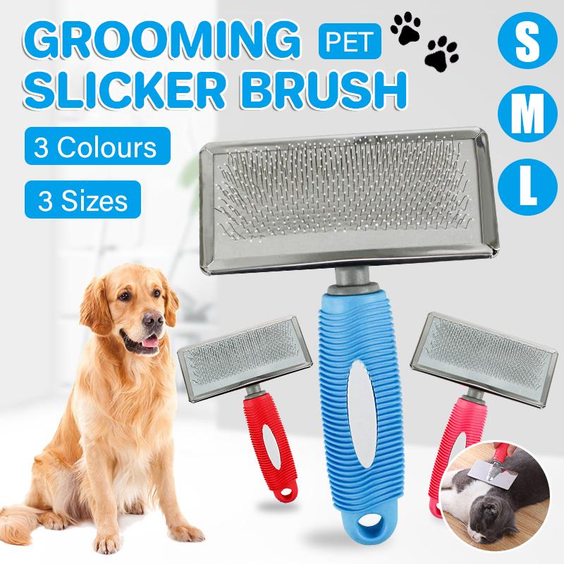 Hair Shedding Grooming Trimmer Comb Brush Slicker Undercoat Rake Pet Dog Cat