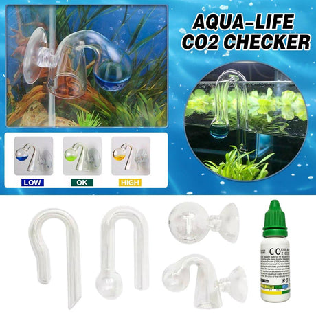 CO2 Drop Checker for Accurate Aquarium Monitoring