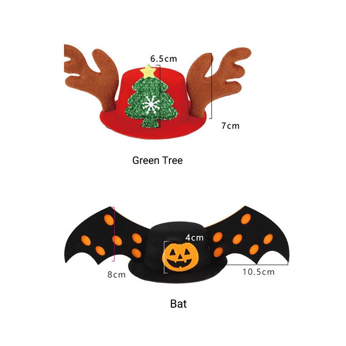 Pet Hat for Dogs and Cats Halloween Christmas Funny Headgear Accessories