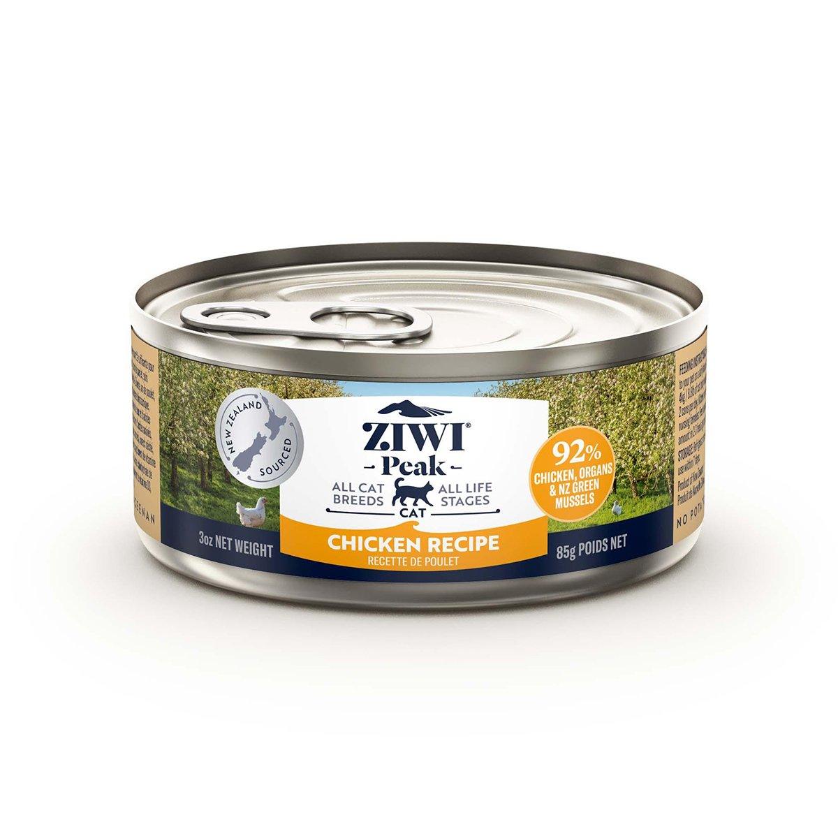 ZIWI Peak Cat Can Chicken | Best Wet Cat Food Australia | 85g