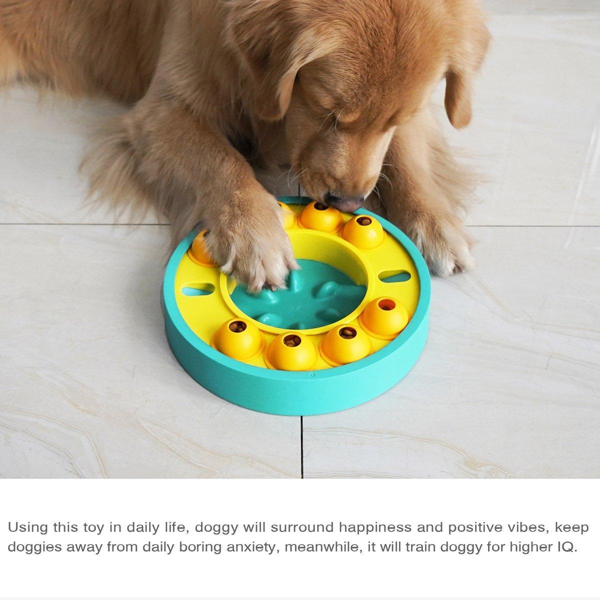 Slow Food Leakage Cat and Dog Bowl Hidden Food Toy for Mental Stimulation