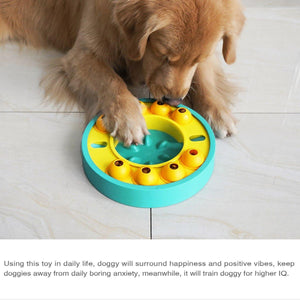 Slow Food Leakage Cat and Dog Bowl Hidden Food Toy for Mental Stimulation