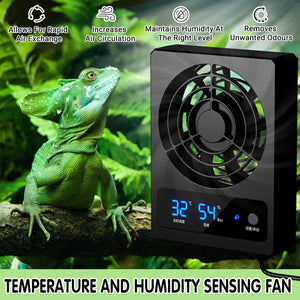 Intelligent Aquarium Fan for Temperature Control