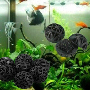 100-300X Bio Balls Aquarium Marine Fish Tank Pond Sump Filter Media Biological