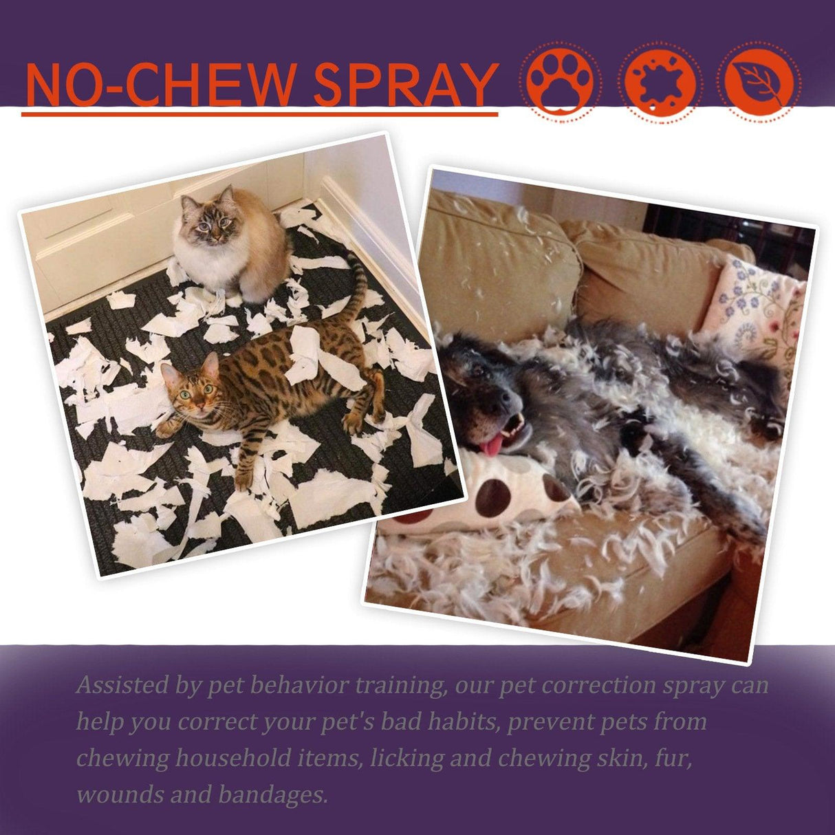 Anti-chewing Spray Anti-dog Scratching Sofa Random Bite Correction Spray