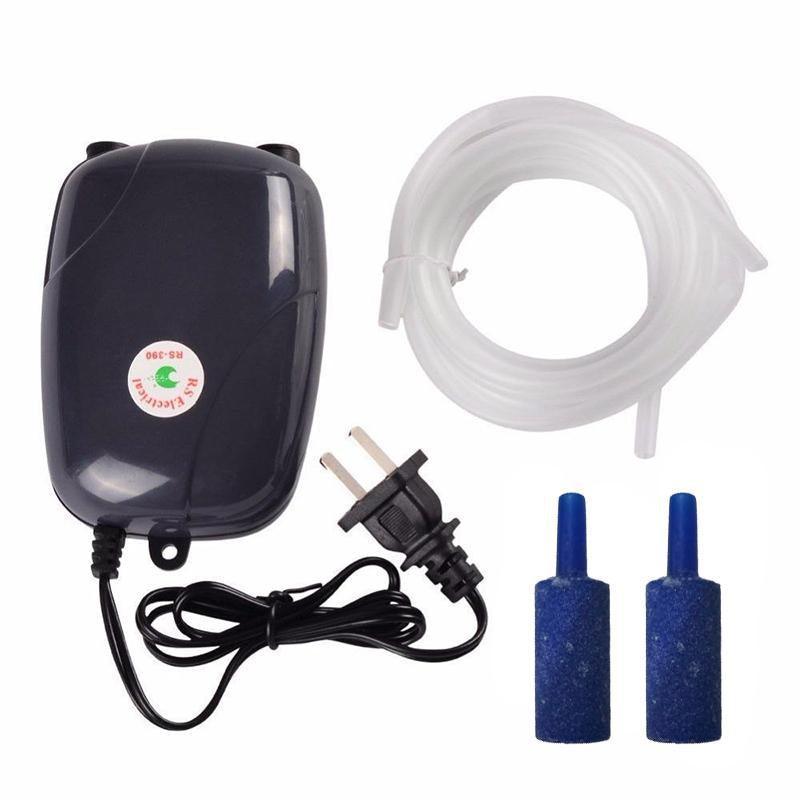 Oxygen Pump Aqua Fish Tank Air Bubble Disk Stone