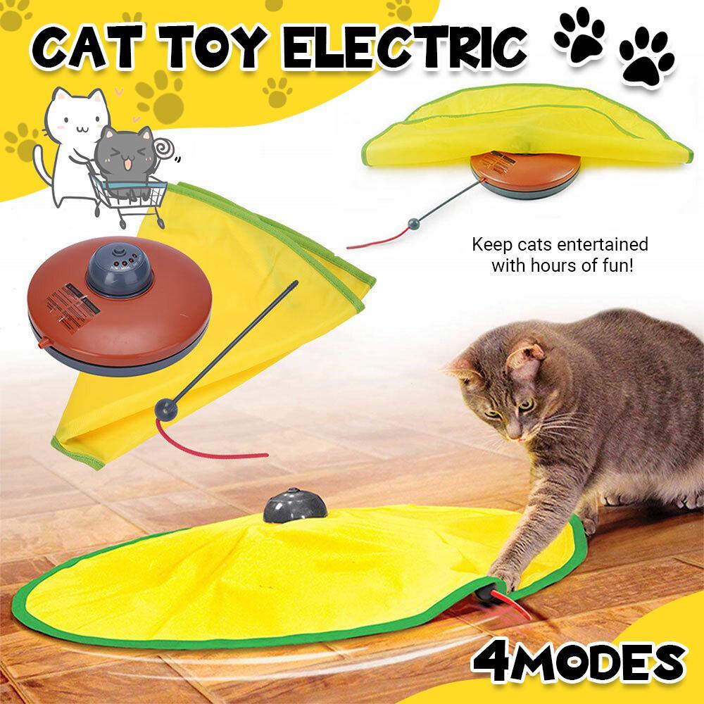 Interactive Cat Toy with Moving Mouse for Engaging Play