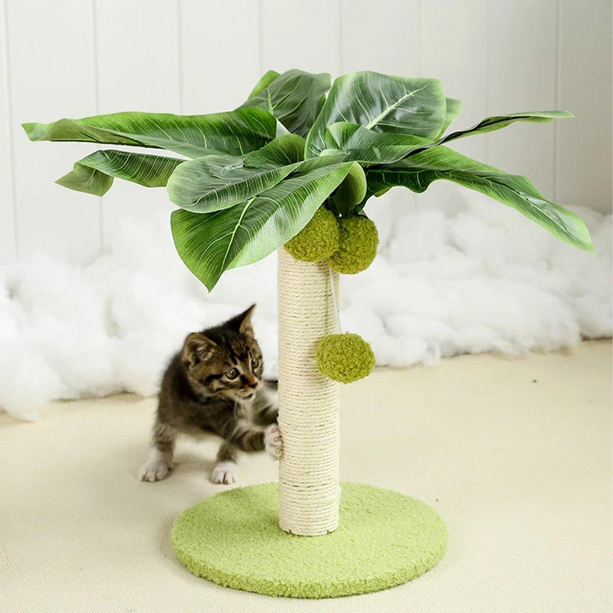 Cat Climbing Frame Coconut Tree Cat Climbing Column Toy