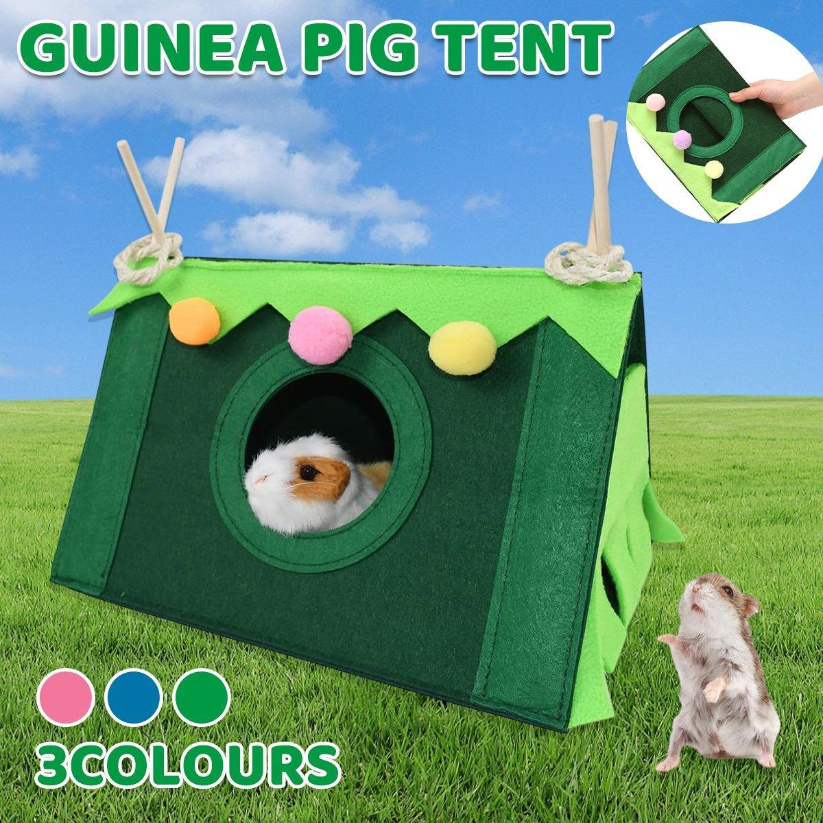 Cozy Hamster Tent - Colorful and Fun Hideaway for Small Pets