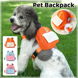 Comfortable and Adjustable Durable Dog Backpack Harness