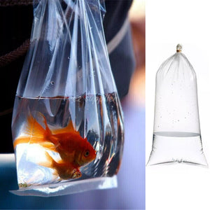 100PCS Aquarium Fish Breathing Bags Breather Bags Transport Long Life Plastic