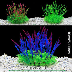 Vibrant Artificial Underwater Plants for Aquariums