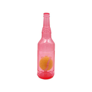 Durable Pet Teething Resistant Tennis Ball Wine Bottle Chew Toy for Dogs Play