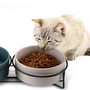 Ceramic Pet Bowl Cat Food Bowl Dog Bowl Drinking Bowl Pet Water Food Dish