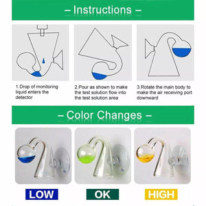 CO2 Drop Checker for Accurate Aquarium Monitoring