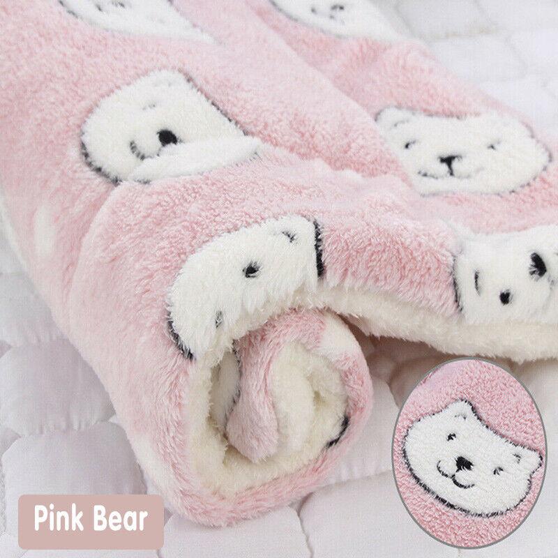 Soft Warm Pet Bed Pad Winter Blanket Mattress for Puppy Cat & Dog Kennel House