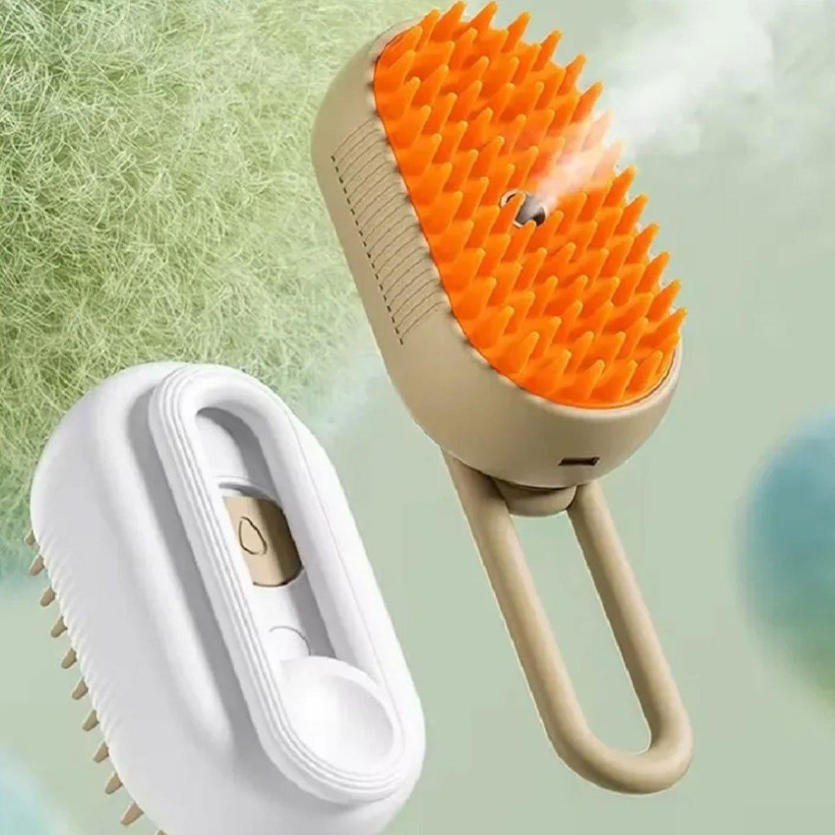 Pet Spray Massage Brush for Cats and Dogs