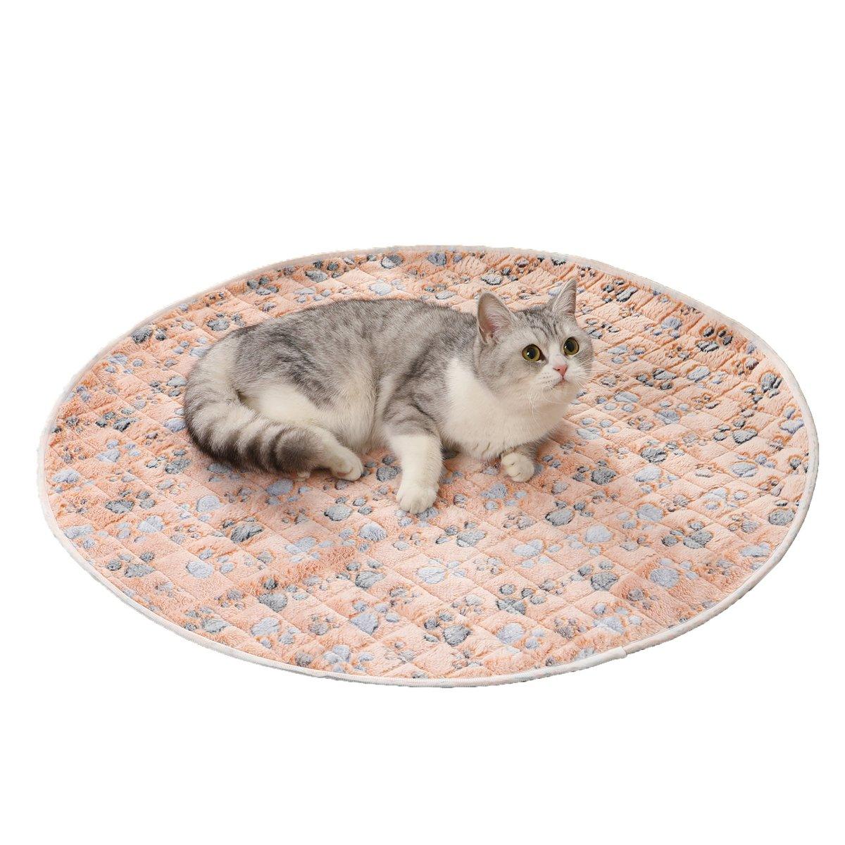 Round Waterproof Dog Pad Breathable & Non-Slip for Pets