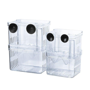 Transparent Guppy Breeding Box for Aquarium Fish Breeding and Isolation