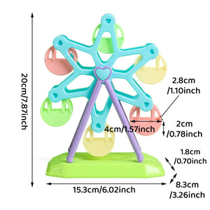 Interactive Ferris Wheel Snack Box Bird Toy Bird Feeder