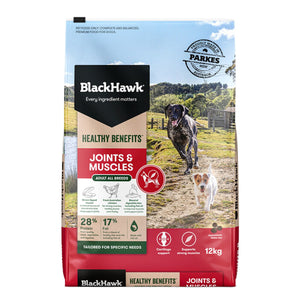 Black Hawk Dog Healthy Benefits Joint and Muscle 2KG/12KG