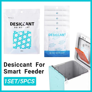 1set Desiccant Smart Feeder Uses Desiccant Moisture Proof Wet Preservative