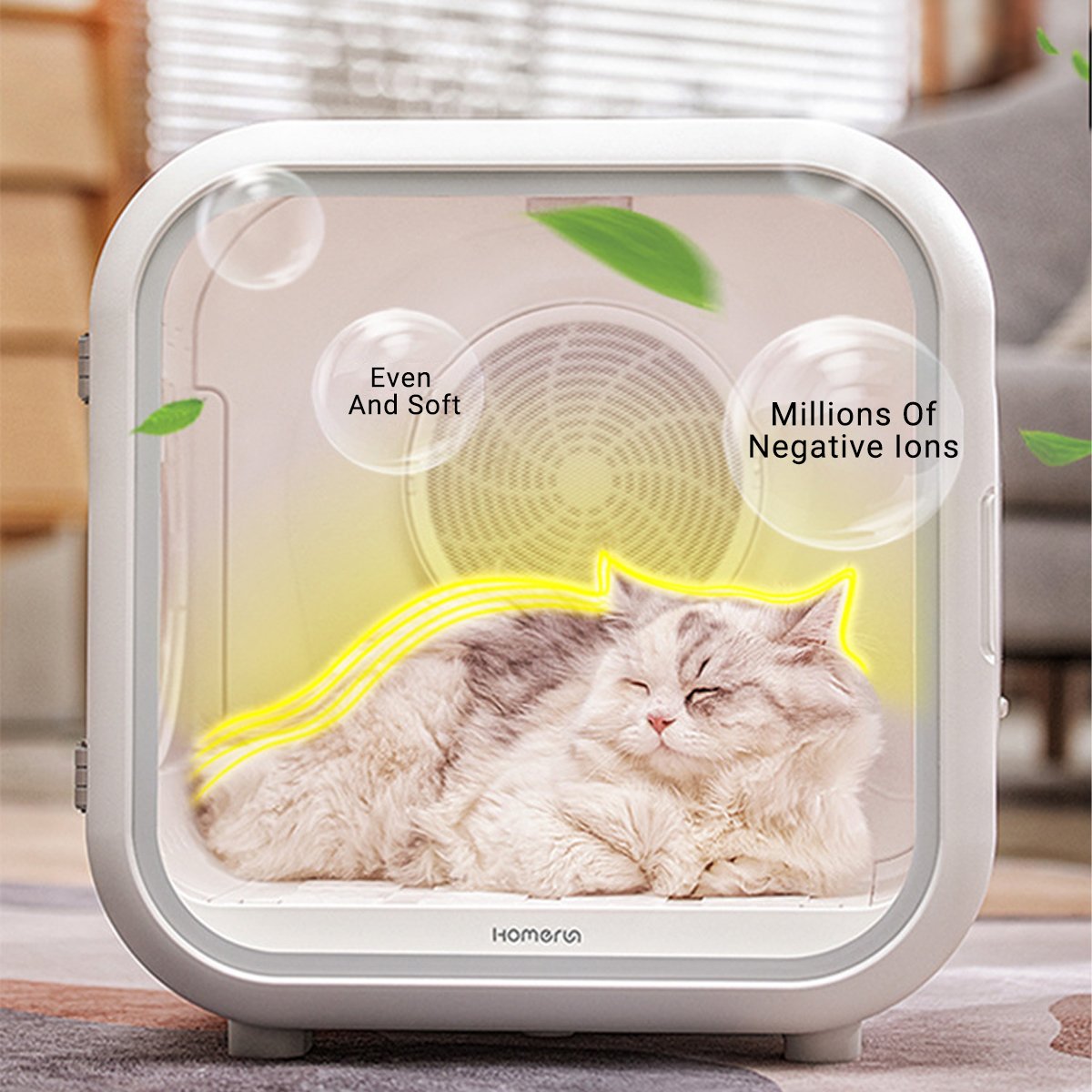 Smart 62L Pet Hair Dryer Box - Automatic Dryer for Cats and Small Pets