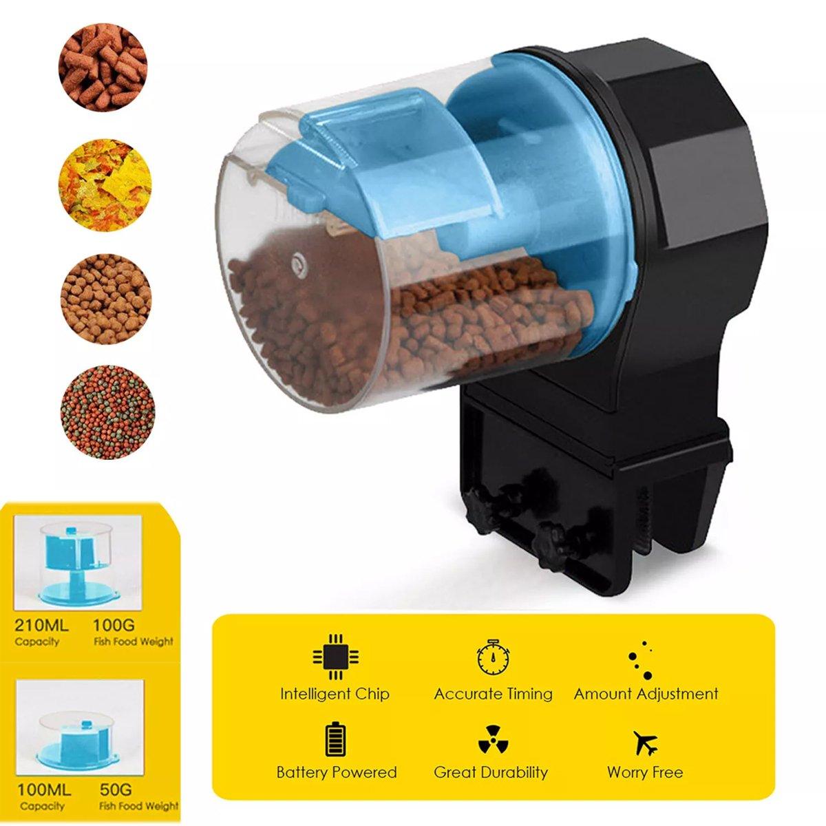 Aquarium Tank Automatic Feeder for Precise Fish Feeding