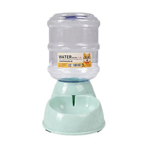 Automatic 3.8L Water Feeder Food Pet Dog Cat Puppy Dispenser Feeder Bowl Bottle