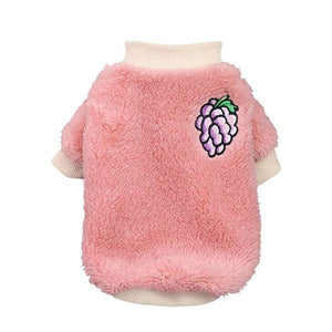 Warm Fleece Jumper Sweater Puppy Pet Coat